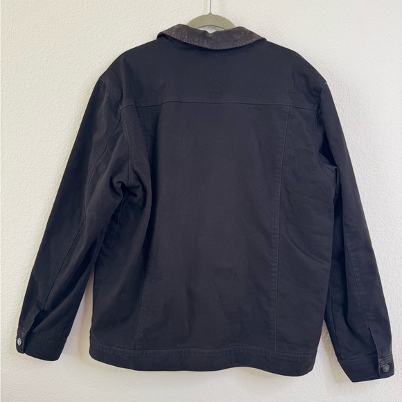 Cody James Men’s Ozark Memphis Washed Rancher Jacket Black Sz XL Western Fleece - Picture 9 of 9